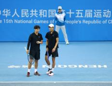全运会｜网球——男子双打决赛赛况