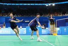 全运会｜羽毛球——男双半决赛赛况