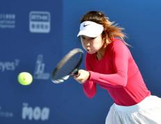（体育）网球——中国网球巡回赛香港公开赛：王蔷晋级