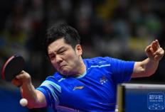 全运会｜樊振东亮相乒乓球男单比赛