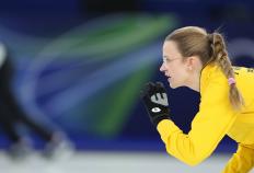 冬奥会｜冰壶——瑞典队晋级混双决赛