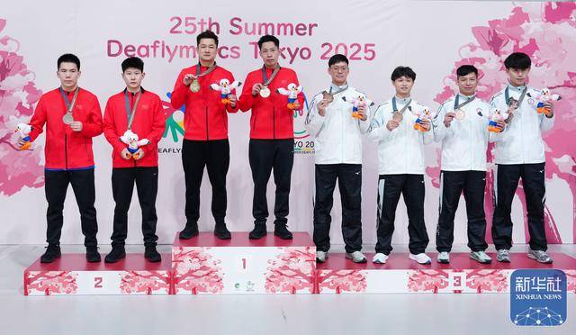 中国組(zǔ)合包揽东京夏季(jì)听障奧(ào)運(yùn)会乒乓球男双冠亚军